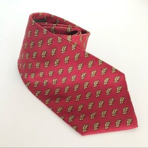 Ralph Lauren fun turtle novelty print silk tie